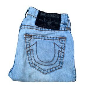 Vintage True Religion Jeans Size 32 BOBBY SUPER T Blue